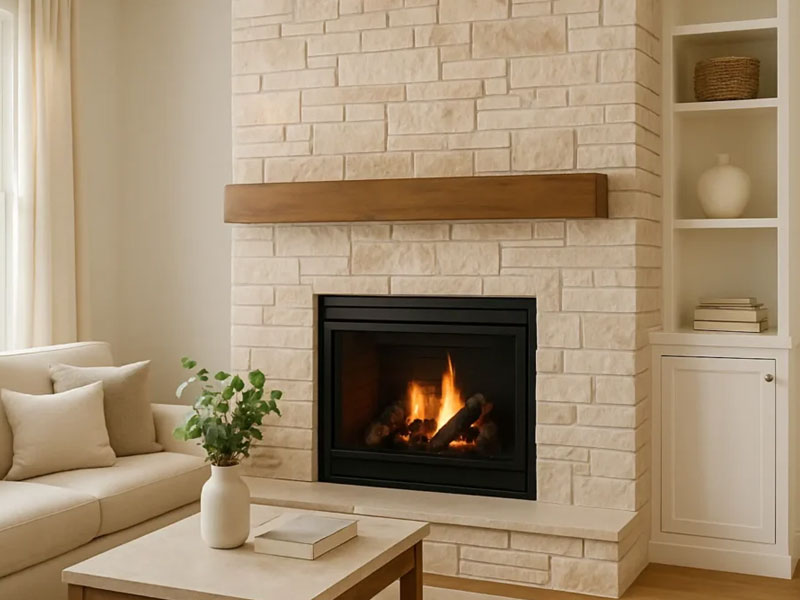 Fireplace Remodel — Vancouver — Bouri Contracting